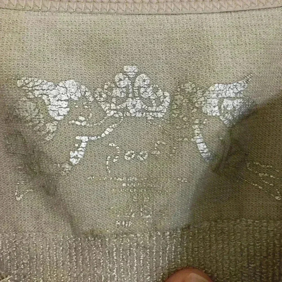 Poof! Nude Fitted Camisole  Tank Top Size Small - Picture 9 of 16